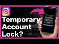 How To Fix Instagram Account Was Temporarily Locked