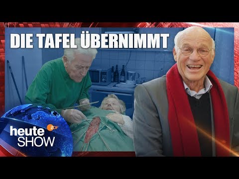 Ulrich von Heesen bei der Tafel Recklinghausen | heute-show vom 02.03.2018
