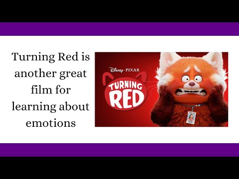 Here I explore how the film Turning Red has a lot to teach us about emotions