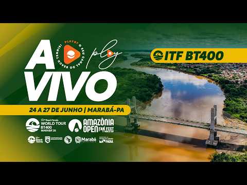 OITAVAS: VINICIUS FONT/LUCAS SANTOS X ANDRE BARAN/MICHELE CAPPELLETTI - BT400 MARABÁ (PA)