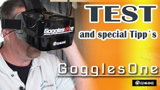 FPV/VR  GogglesOne, TEST and special Tipps !! Meine Empfehlung....