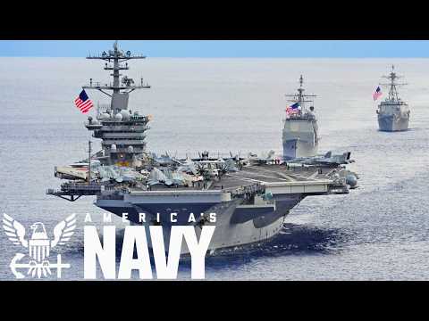 U.S. Navy: Aircraft carrier USS Theodore Roosevelt (CVN 71) in the Pacific Ocean.