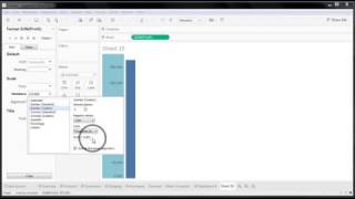 How to Display Thousands Units (K) in Tableau