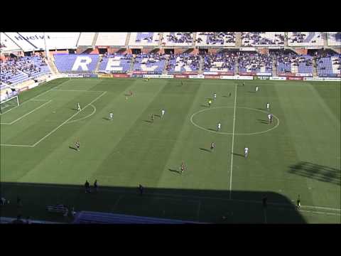 La Liga | Gol de Dávila (2-5) en el Recreativo de Huelva-CE Sabadell | 18-11-2012 | J14