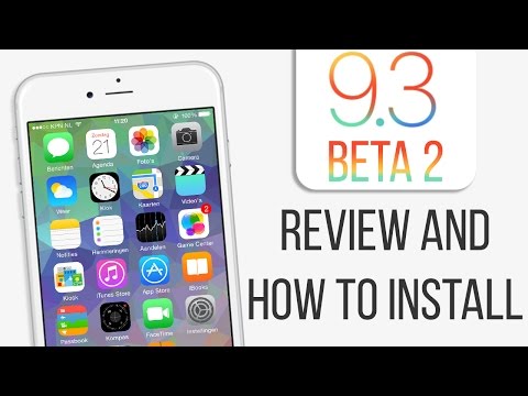 IOS 9.3 beta 2 review hands on and how to install