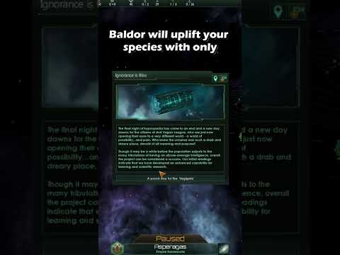 This Ship Will Uplift Your Species, Enigmatic Cache - Stellaris