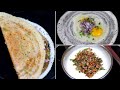 3 விதமான தோசை ரெசிபி | 3 Variety Dosa Recipes | Breakfast Recipes in Tamil
