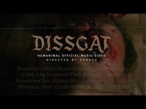 HUMANIMAL - DISSGAT (OFFICIAL MUSIC VIDEO)