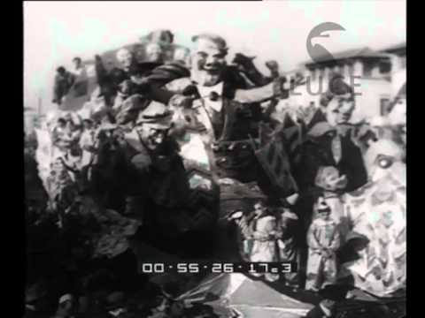 Viareggio. Scene del carnevale