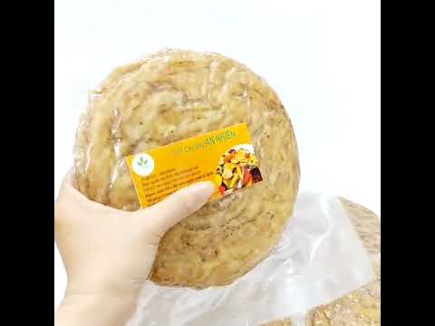 Video review Chuối ép dẻo phơi khô gói 500gr đồ ăn vặt An Nhiên