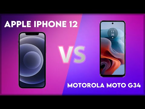 Apple iPhone 12 vs Motorola Moto G34 Technical Comparison