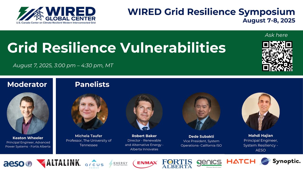2025 WIRED Grid Resilience Symposium | Grid Resilience Vulnerabilities
