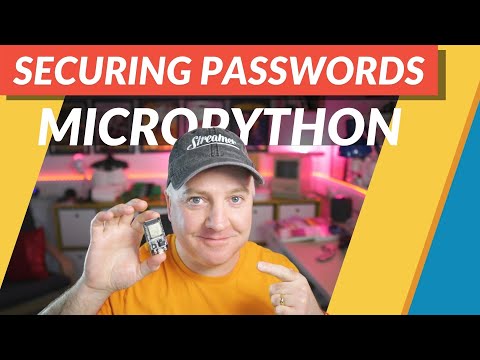 YouTube Thumbnail for Securing passwords with MicroPython