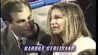 Barbra Streisand Andre Agassi - 1992 US Open - Barbras Zen Master Statement Interview