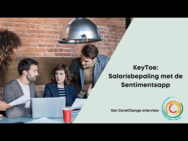 De Sentimentsapp van Keytoe: real time feedback geven