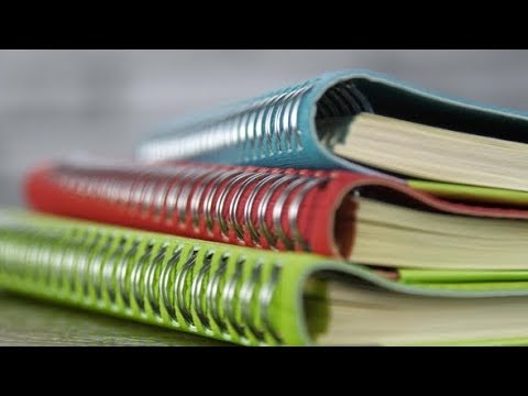 Colored Notebooks or Diaries Are Stacked and Rotated | Stock Footage - Videohive