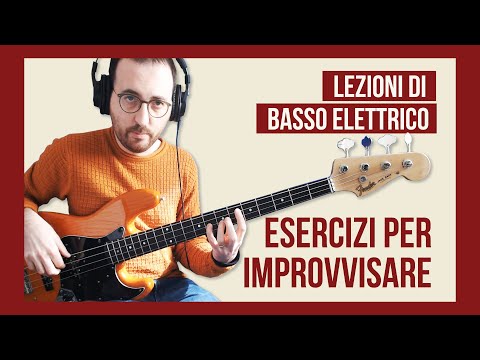 Electric Bass Lessons: An Exercise to Improve Improvisation (LESSON #6)
