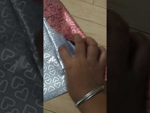 Cadbury celebration box gift packing idea.