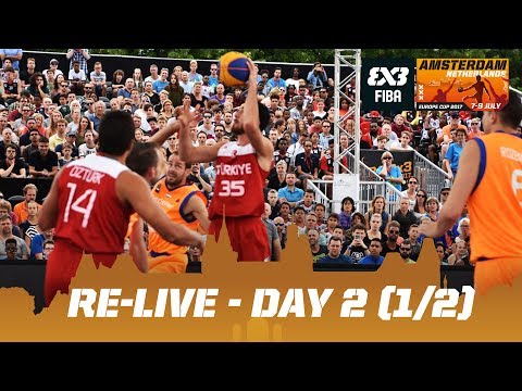 Re-Live - FIBA 3x3 Europe Cup 2017 - Day 2 (1/2) - Amsterdam, Netherlands | 3x3 Basketball