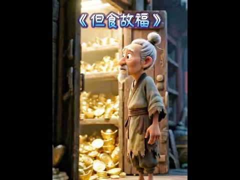 金銀堆山卻活如乞丐，吝嗇富商耗盡福報#故事 #福報 #故事分享