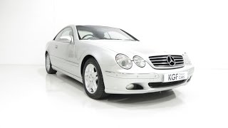 preview picture of video 'An Elite Mercedes-Benz CL500 with Just One Owner from New and Complete MB History. SOLD!'