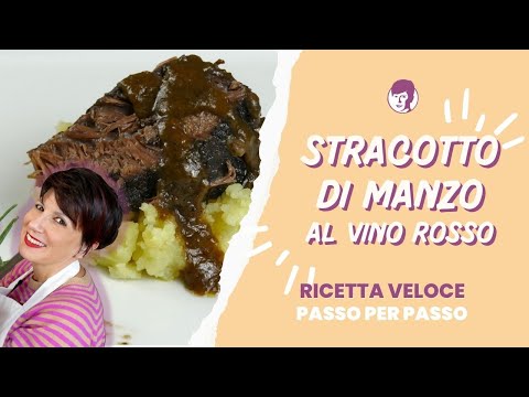 Stracotto di manzo al vino rosso | Antonietta Polcaro