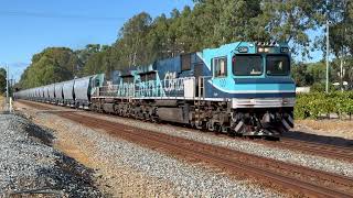 Trains in Western Australia: CBH's New Grain Wagons on the Standard Gauge!