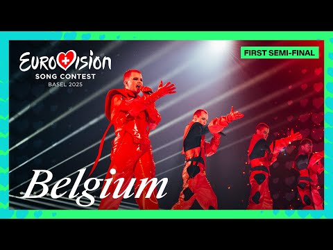 Red Sebastian - Strobe Lights (LIVE) | Belgium 🇧🇪 | First Semi-Final | Eurovision 2025