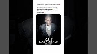 Download lagu Former Footballer Roger Lukaku Passes Away at 58 🕊️💔 mp3