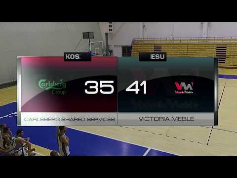 Carlsberg Shared Services vs Victoria Meble - XIII kolejka - Poznań - Koszykarska Liga Biznesu