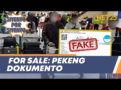 BI, nagbabala vs fake documents Siyento Por Siyento