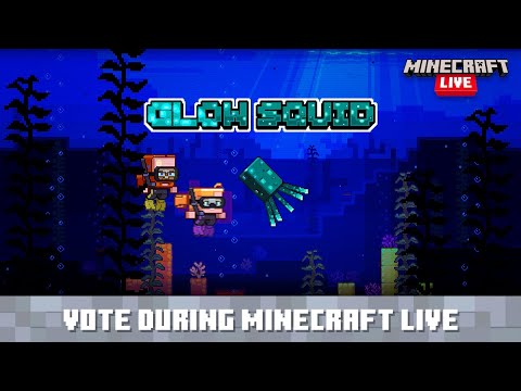 Minecraft Live: Vote for the Glow Squid!
