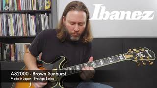 Video thumbnail for Ibanez AS2000 | (new version of AS200) made in Japan (Prestige) with Mesa Boogie Mark V (Mark I) by Korey Hicks