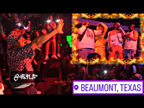 4E FLIP X BIGG LEEK X PYREX DEEZY X 4E RU FULL PERFORMANCE LIVE IN BEAUMONT TEXAS