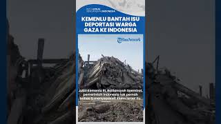 Kemenlu RI Bantah Klaim Israel soal Deportasi 100 Warga Gaza ke Indonesia