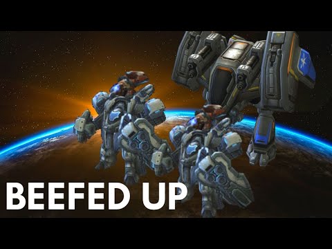 UPGRADED SWANN VS ENDLESS LOCUSTS - Weekly Brawl [Starcraft 2 Direct Strike]