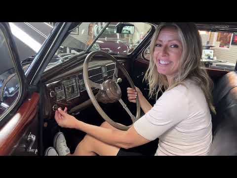 Startup Video - 1938 Cadillac Series 90 V16 Convertible Sedan!