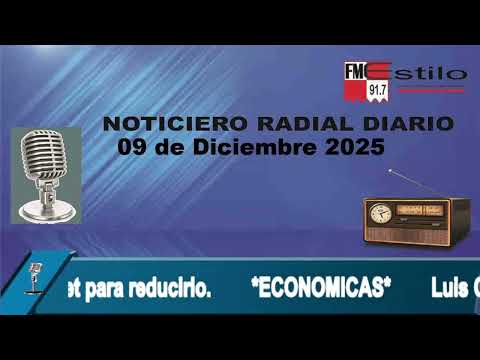 Noticiero radial diario 09 de Diciembre 2025