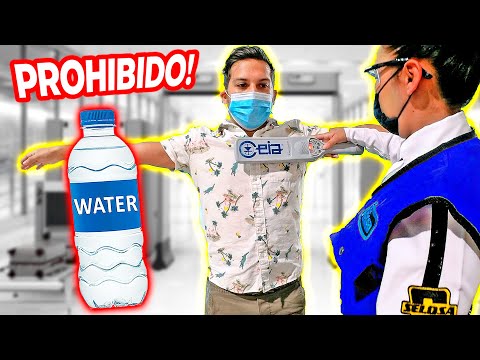 Por qué está PROHIBIDO viajar con una BOTELLA DE AGUA? 💧🚫✈️ | Alex Tienda 🌎