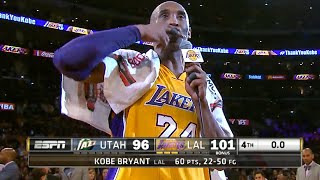 Download lagu Kobe Bryant's Final Game! (60 POINTS) | April 13, 2016 mp3