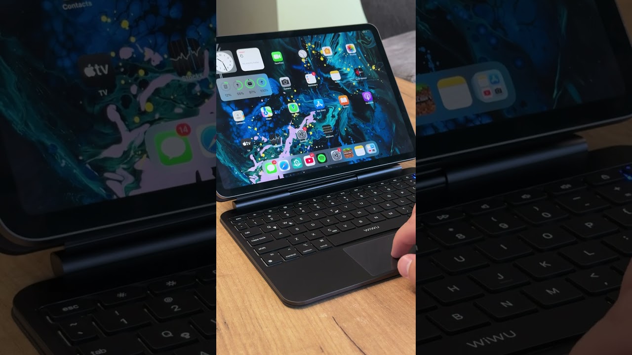 Чехол-клавиатура WIWU MK-004 for iPad Air 13'' (2024)/Pro 12.9" (2020-2022)