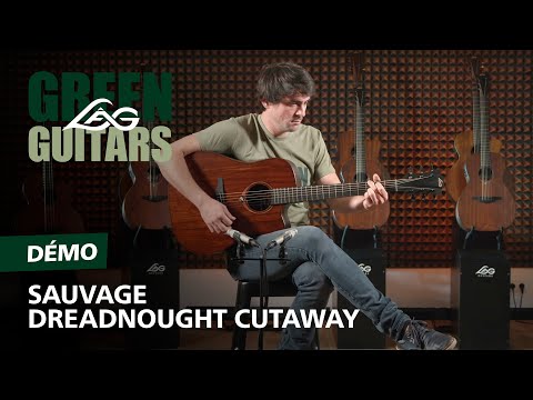 Електроакустична гітара Lag SAUVAGE-DCE + чохол