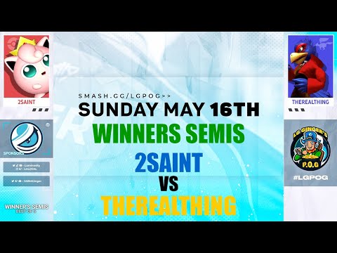 Winners Semis - 2saint vs TheRealThing - LG Ginger's Pot O' Gold: May