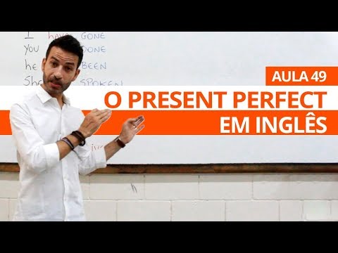 THE PRESENT PERFECT IN ENGLISH - CLASS 49 FOR BEGINNERS - PROFESSOR KENNY