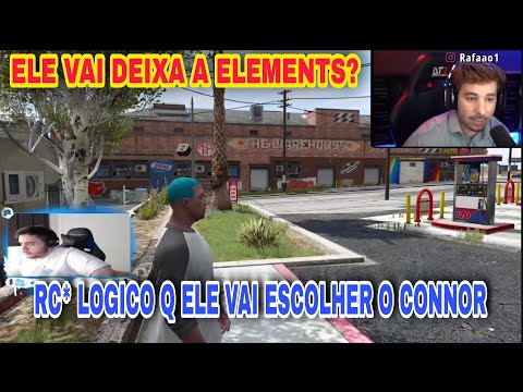 RC REAGINDO AO CJ ESCOLHENDO ENTRE CONNOR OU ELEMENTS!