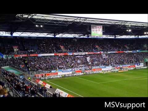 Tradition siegt! MSV Duisburg 2:1 RattenBall Leipzig 01.02.2014 MSVsupport