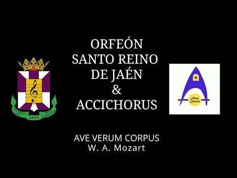 Ave Verum Orfeón Santo Reino de Jaén y Accichorus.