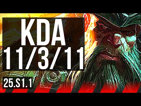 GANGPLANK vs UDYR (TOP) | KR Master | 25.S1.1