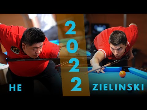 Mario He v Wiktor Zielinski | 2022 Italian Open Semifinal | 9 Ball