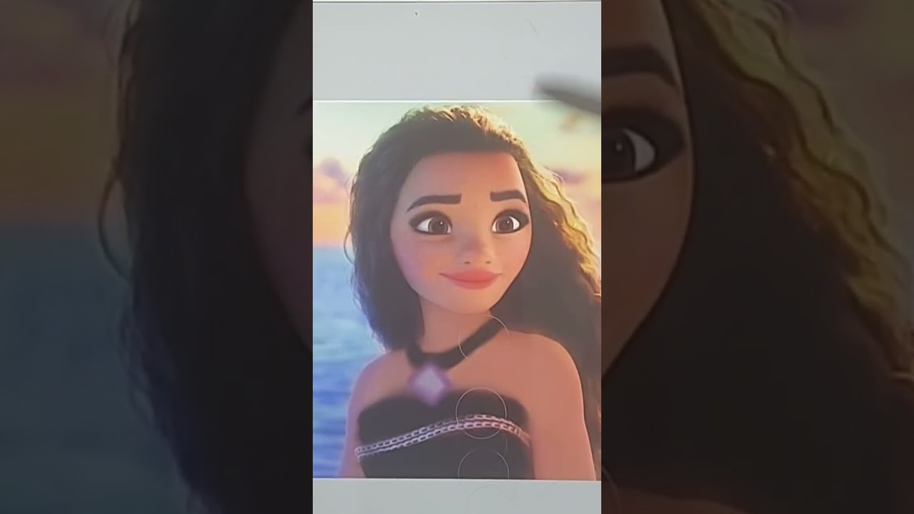 moana makeover #art #digitalart #disneyprincess #digital